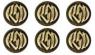 RSD 4320-1449 KIT STICKERS OR X 6