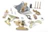STARTER manual choke kit aluminium (POLISHED) Holley 45-225SA