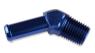TUBE NOIR TUYAU CHAUFFAGE DURITE FORD 5/8 POUR FILETAGE ADMISSION 1/2 NPT COUDE A 45 Hose Barb 5/8 In. Hose To 1/2 In. Npt MR. GASKET 484410