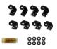 ACC. FUEL RAIL BRACKETS FOR TALL PERFORMANCE INJ. Holley 534-212