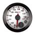 JAUGE LARGE BANDE BLANC 2-1/16 WIDE BAND A/F GAUGE, 8.5-18, WHITE Holley EFI 534-215W