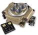 CONVERSION CARBURATEUR A INJECTION EFI 4BBL Self-Tuning kit + Handheld EFI monitor gold Finish 550-516 Holley Sniper Max 600CH