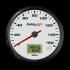 3-3/8 SPEEDOMETER, 0-160 MPH, CAN, WHITE Holley EFI 553-122W