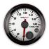 2-1/16 VOLTAGE GAUGE, 0-18V, CAN, WHITE Holley EFI 553-126W