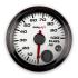2-1/16 FUEL PRESSURE GAUGE, 0-100PSI, CAN, WHITE Holley EFI 553-129W