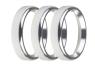2-1/16 BEZELS, SILVER, BOLD, PACK OF 3 Holley EFI 553-145SB