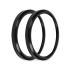 3-3/8 BEZELS, BLACK, PACK OF 2 Holley EFI 553-146BK