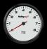 4-1/2 TACHOMETER, 0-8K RPM, CAN, WHITE Holley EFI 553-147W