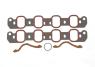 FORD V8 351C 4V 1970-1974 KIT JOINTS DE COLLECTEUR D ADMISSION ETANCHEITE AMELIORE 351 CLEVELAND ultra seal intake gasket 4 bl barrel Mr Gasket 5836 