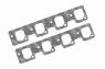 FORD 1970-1974 V8 302/351 PAIRE DE JOINTS D`CHAPPEMENT ultra-seal exhaust gaskets rectangular ports ford Mr Gasket 5932