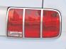 FORD MUSTANG 2005-2009 GRILLE DE PHARE ALUMINIUM SATIN CHROME Tail light trim Aluminium satin chrome SCOTT DRAKE 5R3Z-13489-B