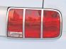 FORD MUSTANG 2005-2009 GRILLE DE PHARE ALUMINIUM POLI Tail light trim Aluminium polished SCOTT DRAKE 5R3Z-13489-C