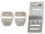 FORD MUSTANG 2005-2014 COUVRE PEDALES ALUMINIUM POUR BOITE MANUELLE TROIS PIECES Mustang Billet Pedal Covers Manual 3 pieces SCOTT DRAKE 5R3Z-2457/9735M