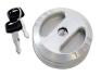 FORD MUSTANG 2005-2009 TRAPPE A ESSENCE AVEC VERROUILLAGE EN ALUMINIUM Billet Locking Fuel Cap SCOTT DRAKE 5R3Z-9030-BL