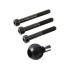 RAM MOUNTS BOULE RAM EVIDEEE POUR FIXATION SUR DEMI GUIDON