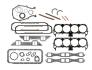 CHRYSLER 383/440 1963-1978 KIT JOINTS PREMIUM REVISION O/H GSKT KIT-MLS HG-CHRY 383-440 63-78 Mr Gasket 6106G
