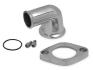 WEIAND ALUMINUM WATER OUTLET, 90 DEGREE, CHROME Weiand 6245
