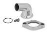 WEIAND ALUMINUM WATER OUTLET, 15 DEGREE, CHROME Weiand 6251