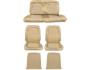 FORD MUSTANG 1966 COUPE SET COMPLET DE HOUSSE COUVRE SIEGE STANDARD PARCHEMIN Full Set Upholstery Standard Parchment SCOTT DRAKE 66CP-S-FULL-PR