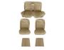 FORD MUSTANG 1968 COUPE SET COMPLET DE COUVRE SIEGE STANDARD PEPITE OR Full Set Upholstery Standard nugget gold SCOTT DRAKE 68CP-S-FULL-NG