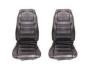 FORD MUSTANG 1970 COUPE CABRIOLET FASTBACK PAIRE DE COUVRE SIEGE AVANT NOIR Front Bucket Upholstery Black Pair Font only SCOTT DRAKE 70-S-BUCK-BK