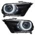 FORD MUSTANG 2010-2012 PAIRE FEUX AVANT LED SMD Pre-Assembled Halo Headlights ORACLE LIGHTING 7050-001