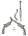13-16 SCION FR-S 304SS CAT BACK DUAL EXH W/ MUFF Hooker 70504301-RHKR