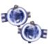 FORD MUSTANG 2010-2012 FEUX FOG AVEC HALO LED Fog Light With LED Halo Ring White Pair ORACLE LIGHTING 7051-001