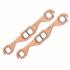 CHEVROLET 1955-1996 262/400 PAIRE DE JOINTS D`CHAPPEMENT CUIVRE copper exhaust gaskets small block gen I chevy Mr Gasket 7153