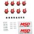 Coils,smartcoil,8pack,red MSD 8289-8