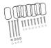 KIT JOINTS SNIPER IM MNTNG HRDWRE/GSKT KIT FOR FORD 4.6L 3V Holley Sniper 870005