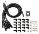 Uni Ceramic 180 Boots Wire Kit - Black ACCEL 9000CK