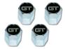 FORD MUSTANG 1964-1973 KIT BOUCHONS DE VALVES GT logo valve cap SCOTT DRAKE ACC-5030670