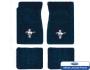 FORD MUSTANG 1964-1973 CABRIOLET KIT SET DE TAPIS DE SOL BLEU PROFOND Custom full size carpet floor mats convertible deep blue SCOTT DRAKE ACC-FM-CV-DB