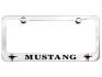 FORD MUSTANG 1964-1971 ENTOURAGE DE PLAQUE D IMMATRICULATION TRI-BAR solid brass licence plate frame SCOTT DRAKE ACC-9233100