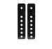 FORD MUSTANG 1964-1973 MANILLE JUMELLE DE LAME REGLABLE POUR UN COTE leaf spring shackles adjustable Allstar Performance ALL60055