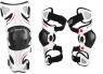 Protection de genoux ALPINESTARS FLUID PRO WHITE RED BLACK