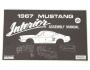 FORD MUSTANG 1967 MANUEL D ASSEMBLAGE DE L INTERIEUR Interior Assembly Manual SCOTT DRAKE AM-17