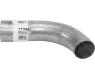 MONTE SUR LIGNE 63.5mm (2.5 pouces)  TUBULURE DE SORTIES D ECHAPPEMENT COURBE (vendu a l`unit)