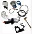 FORD MUSTANG 1965-1966 V8 289 302 KIT CONVERSION EMBRAYAGE HYDRAULIQUE TOPLOADER POUR ARBRE DENTRE 1 3/16 American Powertrain Hydramax Hydraulic Clutch Release Systems HMFO02502G