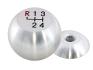 FORD MUSTANG 1965-1970 POMO POMMEAU BOULE DE LEVIER 4 VITESSES Billet shift knob 4 speed pattern hurst threads SCOTT DRAKE HURST B-7213-HC