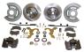 FORD MUSTANG 1964-1969 V8 CONVERSION DE TAMBOURS A KIT FREINS A DISQUES AVANT COMPLET SIMPLE PISTON BOITE AUTOMATIQUE OU MANUELLE disc brake conversion kit front SCOTT DRAKE DBC-6569-SC