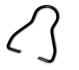 FORD MUSTANG 1971-1973 Clutch Equalizer Bar Socket Retainer SCOTT DRAKE C5AZ-7B545-A
