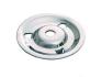 OBS FORD MUSTANG 1964-1967 PLAQUE DE RETENUE DE LA ROUE DE SECOURS CHROME Styled Steel Wheel Spare Tire Hold Down Plate Chrome SCOTT DRAKE C5ZZ-1424-C