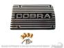 FORD MUSTANG 1964-1973 Air conditioning compressor cover cobra satin SCOTT DRAKE C5ZZ-19703-CS