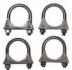 FORD MUSTANG 1965-1969 4 BRIDES DES TUBES D ECHAPPEMENT ECONOMIQUE 2