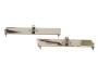 FORD MUSTANG 1965-1966 FASTBACK BOUTON GLISSIERE ARRIERE AERATION Vent slides set SCOTT DRAKE C5ZZ-63278C20-1