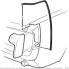 FORD MUSTANG 1964-1966 COUPE CABRIOLET FASTBACK PAIRE DE JOINTS AILE ARRIERE Quarter panel extension seal SCOTT DRAKE C5ZZ-6527802-C