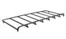 FORD MUSTANG CABRIOLET ET COUPE 1964-1968 PORTE BAGAGE RACK INOX EFFET CHROME Luggage Rack SCOTT DRAKE C5ZZ-6555100-F
