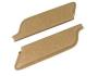 FORD MUSTANG 1964-1966 CABRIOLET PAIRE DE PARE SOLEIL PALOMINO Convertible Sun Visors Palimino SCOTT DRAKE C5ZZ-7604104-PA